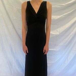 Black formal dress